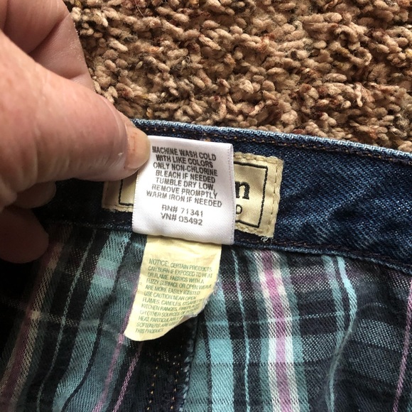 L L Bean Jeans flannel lined 18 M/T GUC - Picture 7 of 16